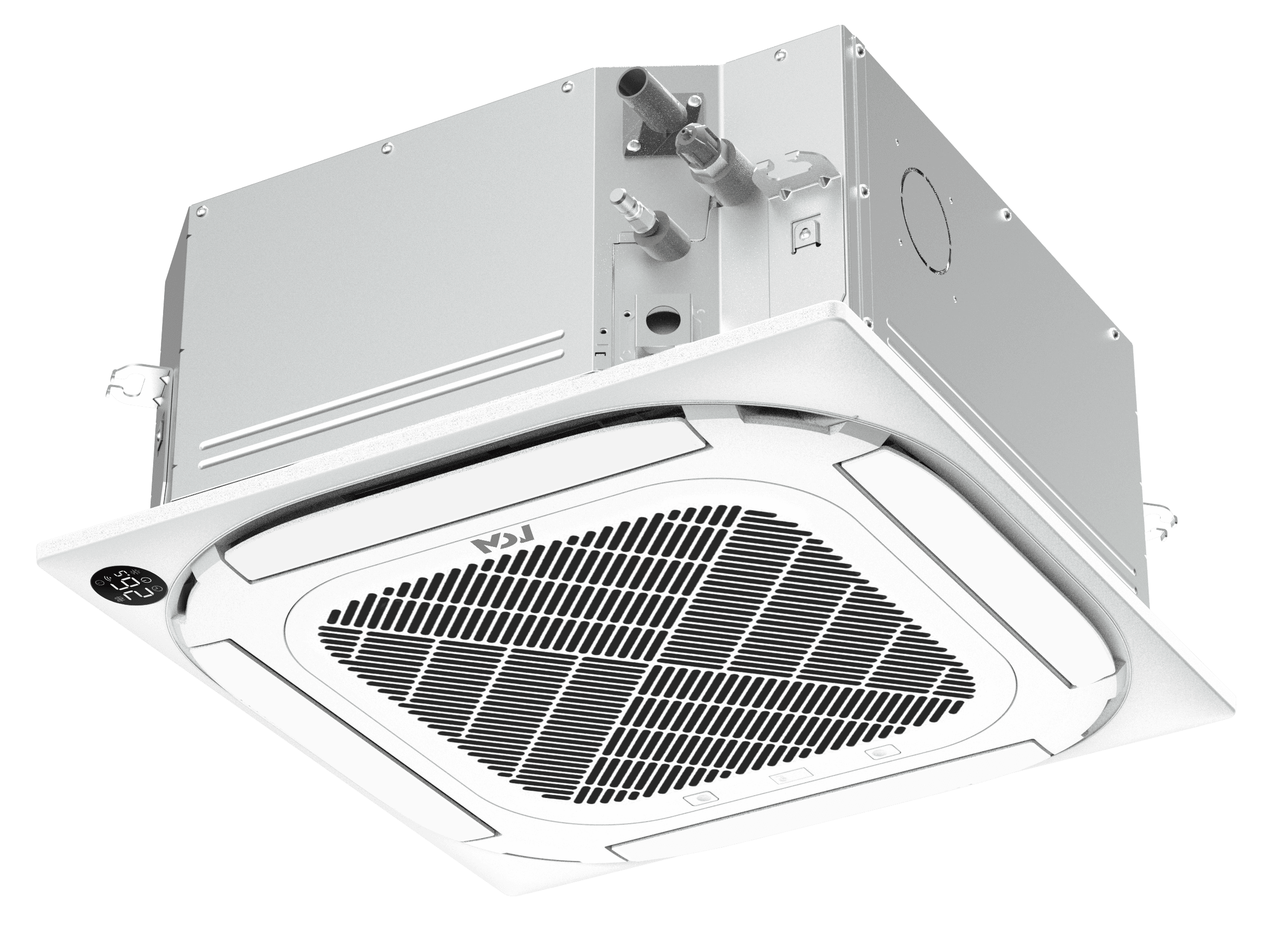 Компактные кассетные сплит-системы MDV MDCAС4 3D-DC Inverter R32 MDCAС4-12HRFN8 / T-MBQ4-03BD / MDOU-12HFN8
